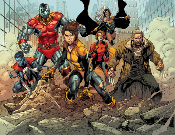Panel from X-MEN GOLD #1